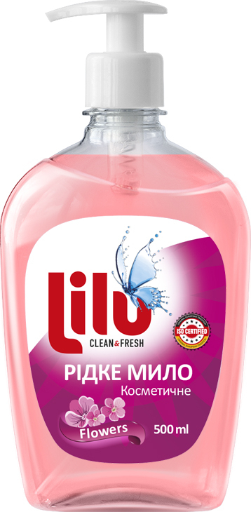 Мило рідке косметичне LILU® "Квіткове", пл. 500 мл.